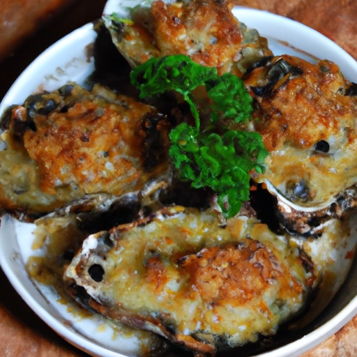 Oysters Bienville Fijian-style