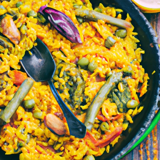 Paella de Vegetales - Warzywna paella