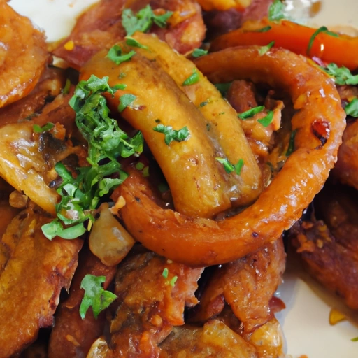Pan-fried Plantains in Palm Oil