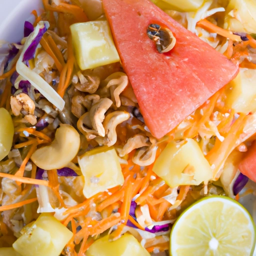 Papaya Coleslaw