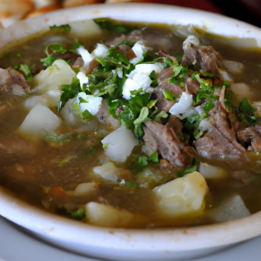 Paraguayan Beef Soup