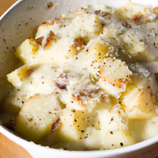 Parmesan-Garlic Smashed Potatoes