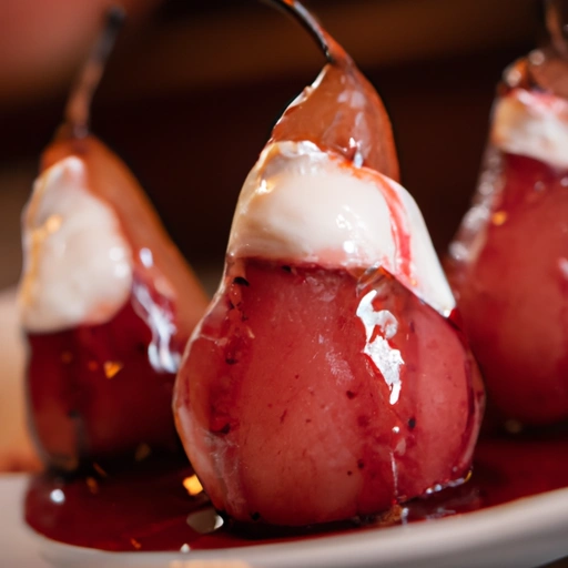 Party Perfect Poached Pears