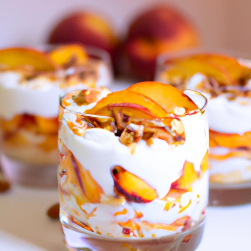 Peach-Almond Parfaits