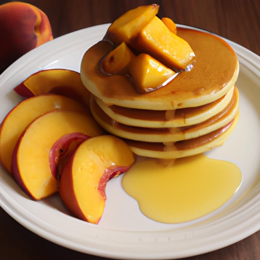 Peach Pancake Topping