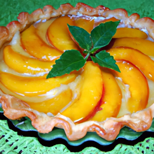 Peach Tart