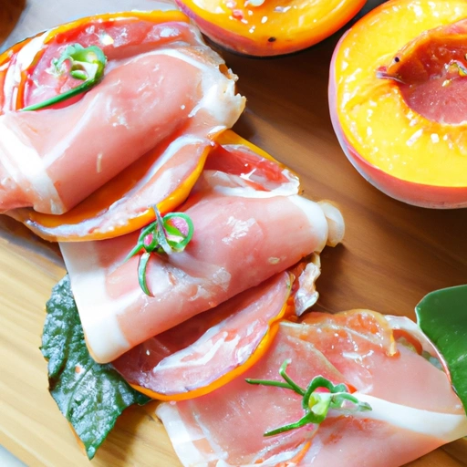 Peachy Ham Slice