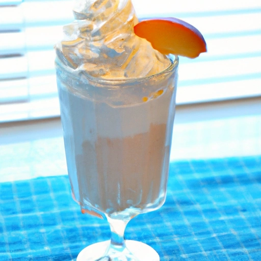 Peachy Pudding Shake