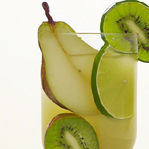 Pear, Kiwi and Lime Juice