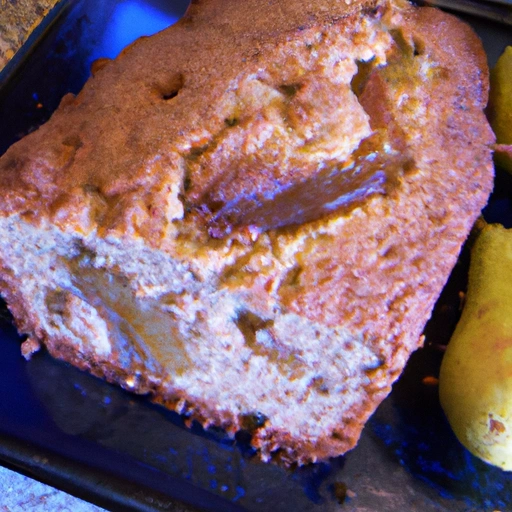 Pear-Lemon Tea Loaf
