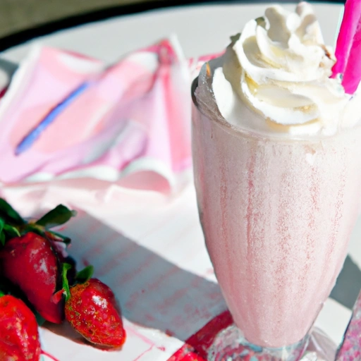 Pearl's Strawberry Milkshake