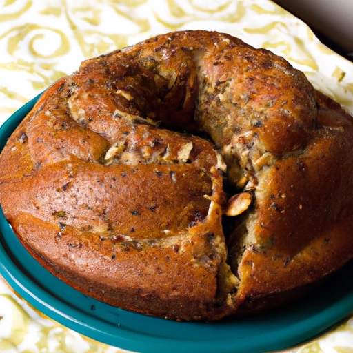 Pecan and Butter Pretzel Coffee Cake