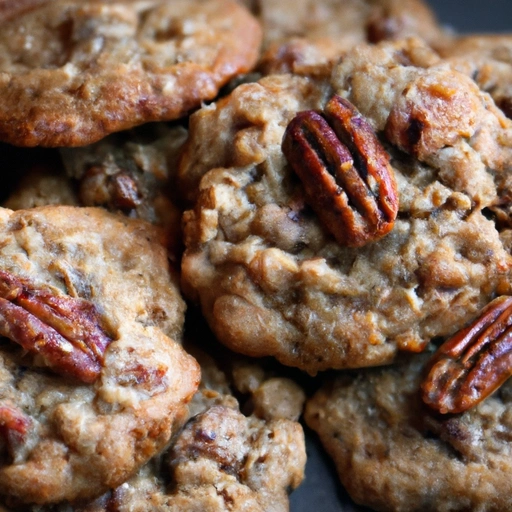 Pecan Oatmeal Cookies