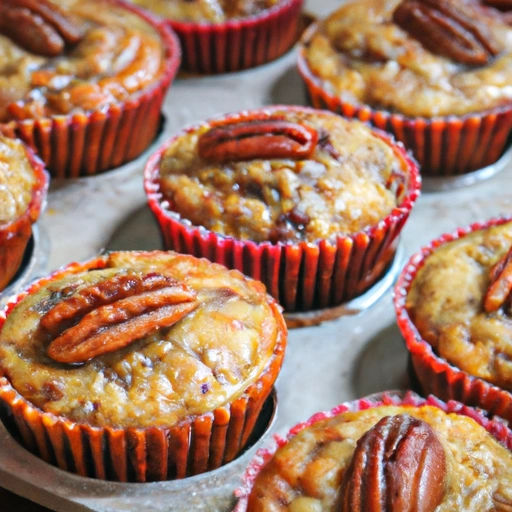 Muffiny z orzechami pecan