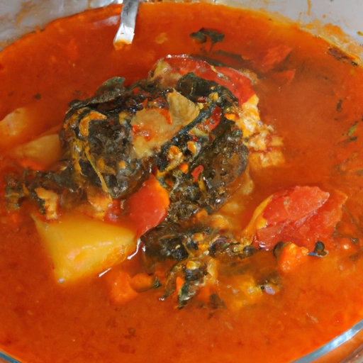 Zupa z papryki Gambia