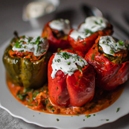 Peppers filled with Meat