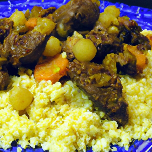 Persian Beef and Couscous