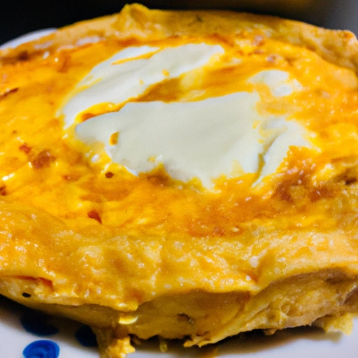 Pikantny placek omletowy