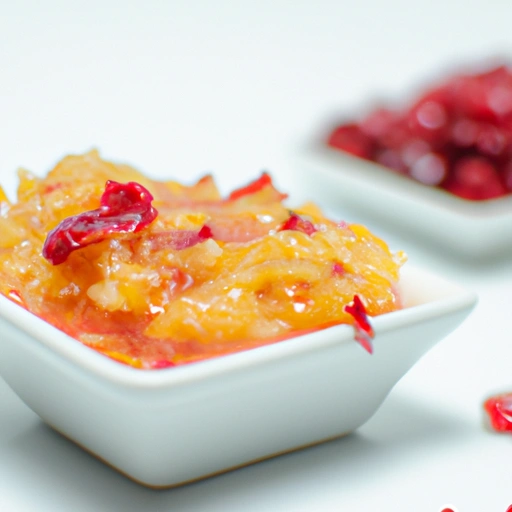 Pineapple-cranberry relish