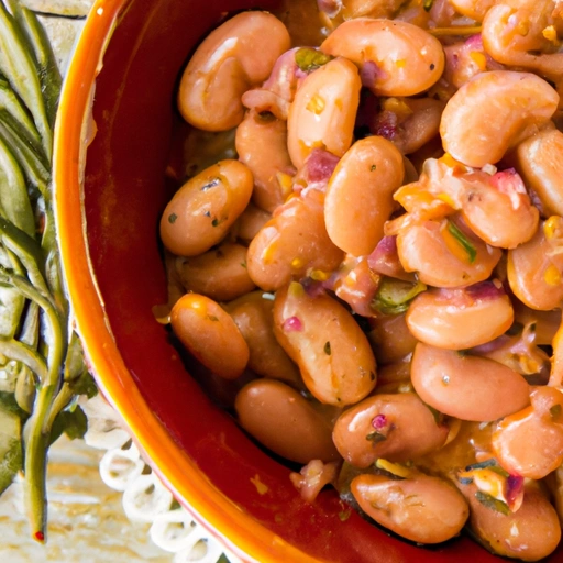 Pink Beans with Herbs