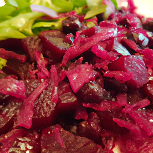Polish Marinated Beet Salad