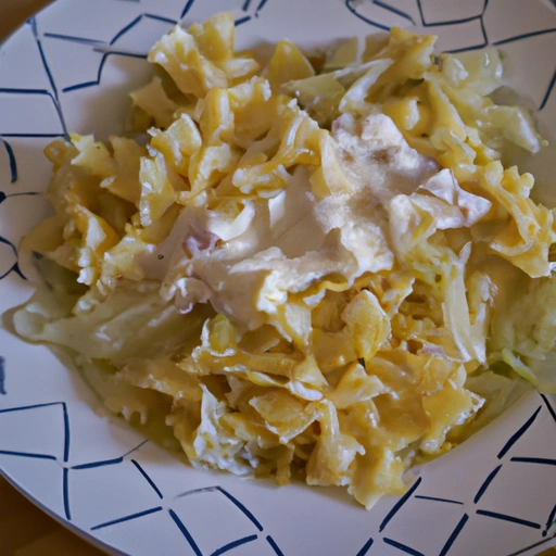 Polish Pasta and Cabbage