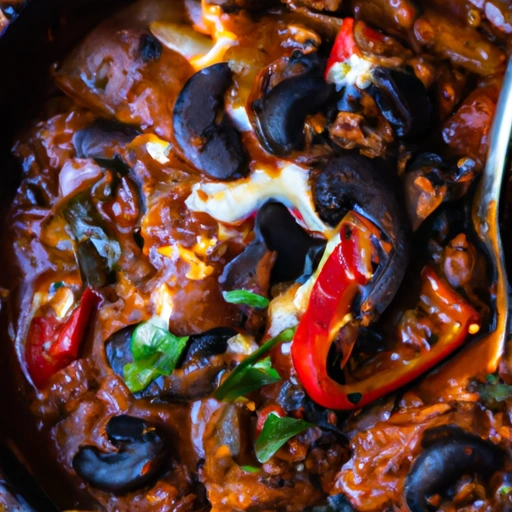 Portobello Mushroom Chili