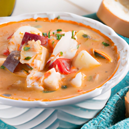 Portuguese New England Fish Chowder