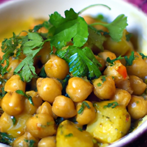 Potato and Chickpea Curry