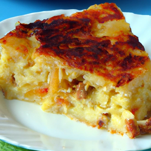 Potato and Meat Pudding