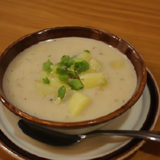 Zupa ziemniaczana - styl wiejski