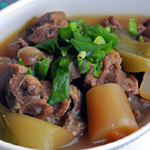 Puchero Stew from the Philippines