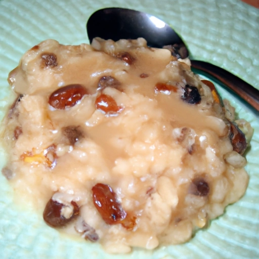 Puerto Rican-style Sweet Rice Pudding