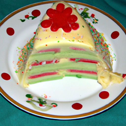 Pyramid Layered Cake