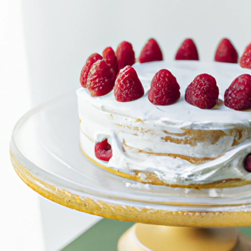 Raspberry-Lemon Cream Cake