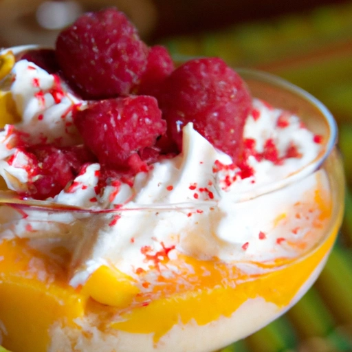 Raspberry Mango Fool