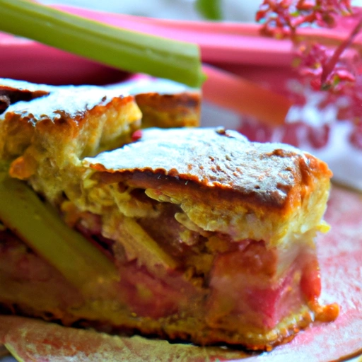 Ravishing Rhubarb Cake