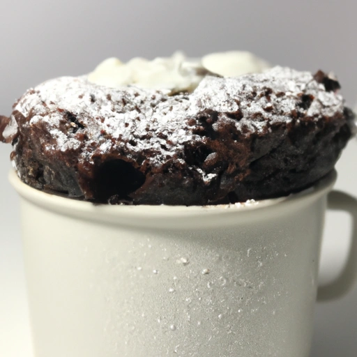 Real Dark Chocolate Mug Cake