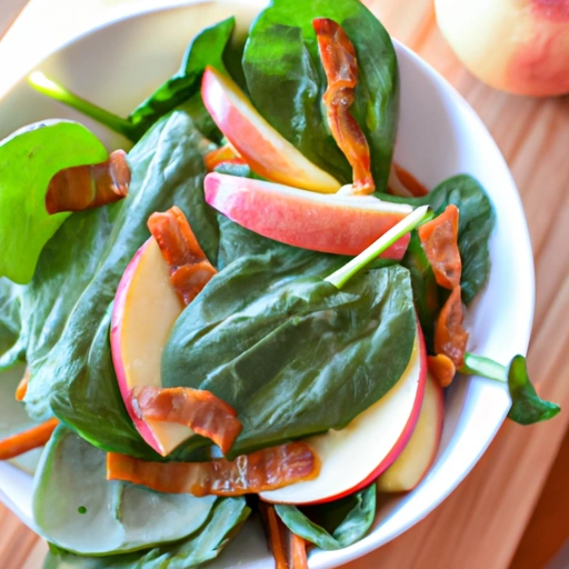 Red Apple Spinach Salad