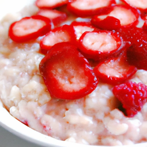 Red-Berry Breakfast Risotto