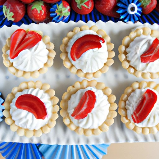 Red, White and Blue Tarts
