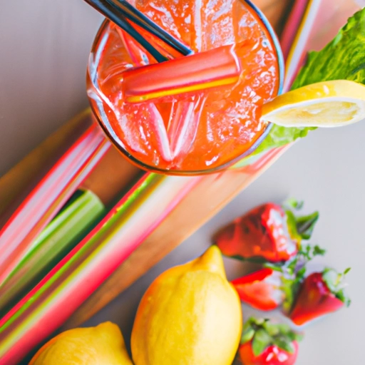 Rhubarb Citrus Punch