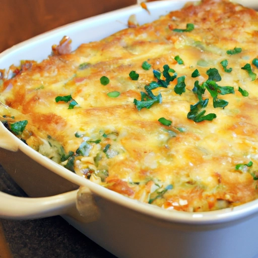 Rice and Cheese Casserole I