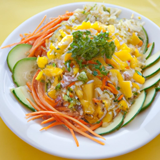Rice and Mango Salad