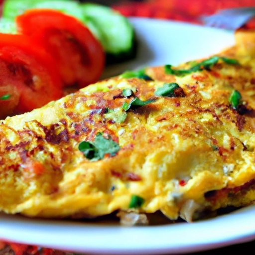 Rice and Spice Omelet