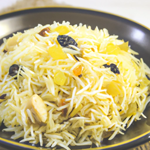 Rice Pilaf with Golden Vermicelli