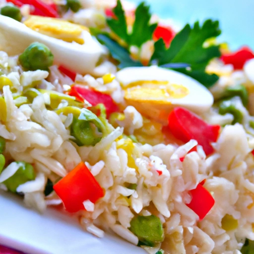 Rice-Vegetable Salad