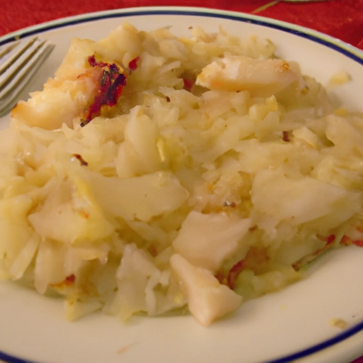 Rice with Bacalhau