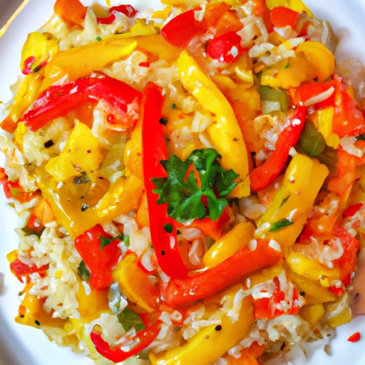 Rice with Peppers