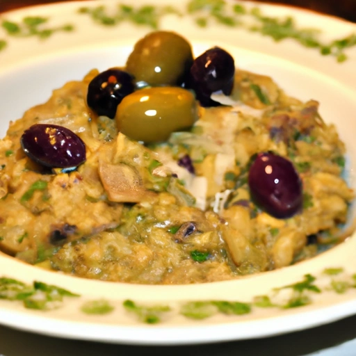 Risotto with Olives